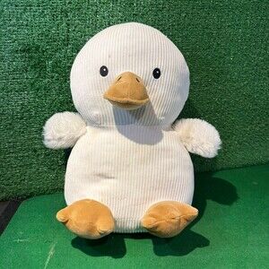 Apricot Lamb white corduroy duck plush toy